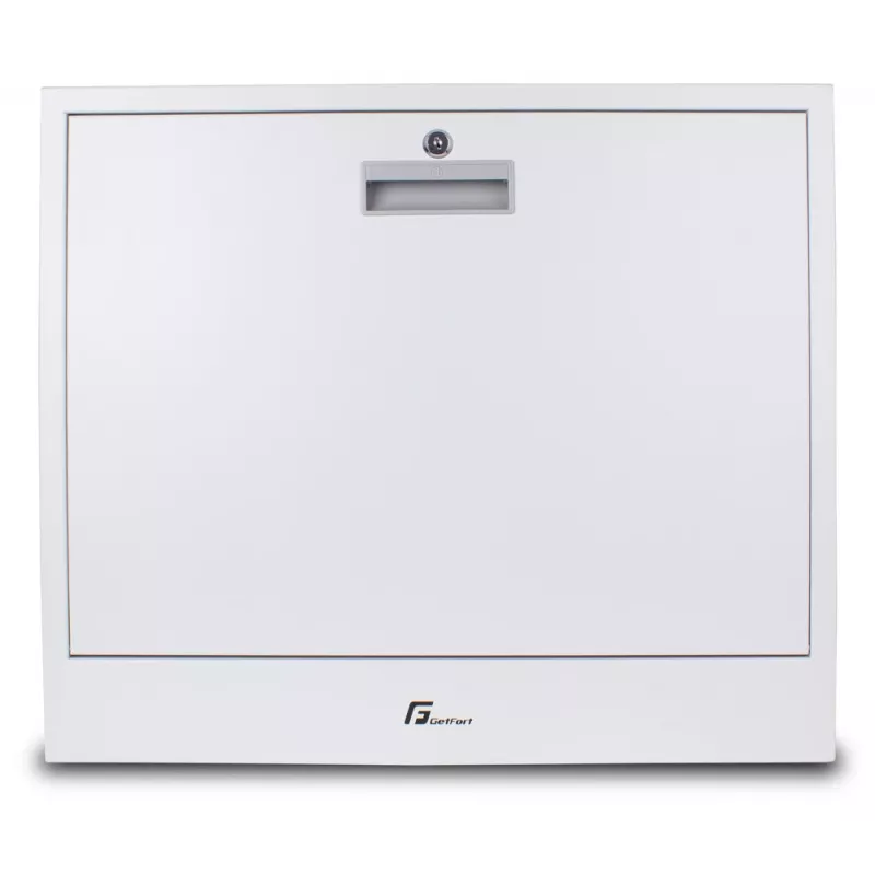 GETFORT WGF02-58/50/13-H-WSG 2U racková CCTV skriňa 580x540x130mm sivá