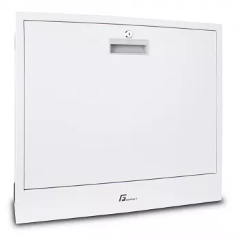 GETFORT WGF02-58/50/13-H-WSG 2U racková CCTV skriňa 580x540x130mm sivá