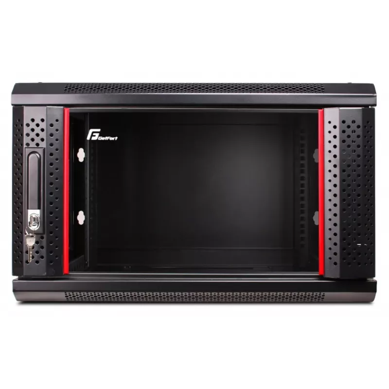 GETFORT WGF06-64EH-WGB 19 palcový 6U nástenný rack 600x450mm čierny