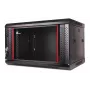GETFORT WGF06-64EH-WGB 19 palcový 6U nástenný rack 600x450mm čierny