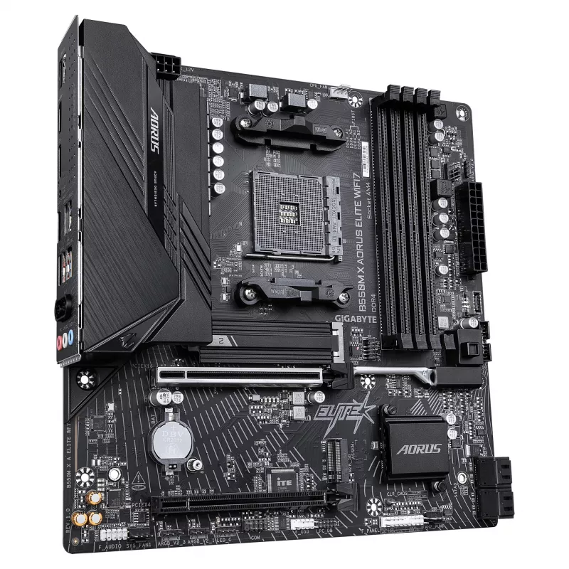 Gigabyte B550M X AORUS ELITE WIFI7 Micro-ATX základná doska (AM4, DDR4, 2x M.2, Wi-Fi 7)