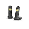Gigaset A170 Duo čierny DECT bezdrôtový telefón so záznamníkom, 2 mikrotelefóny, ECO DECT