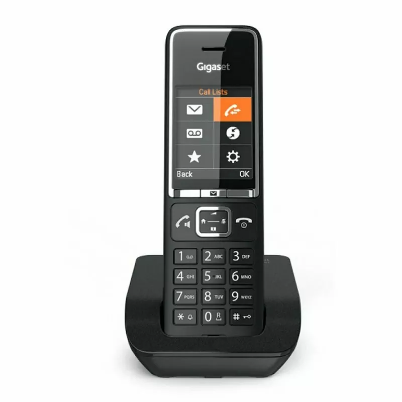 Gigaset Comfort 550 DECT bezdrôtový telefón - Black Chrome