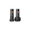 Gigaset Comfort 550 Duo Black Chrome DECT bezdrôtový telefón (2 mikrotelefóny)
