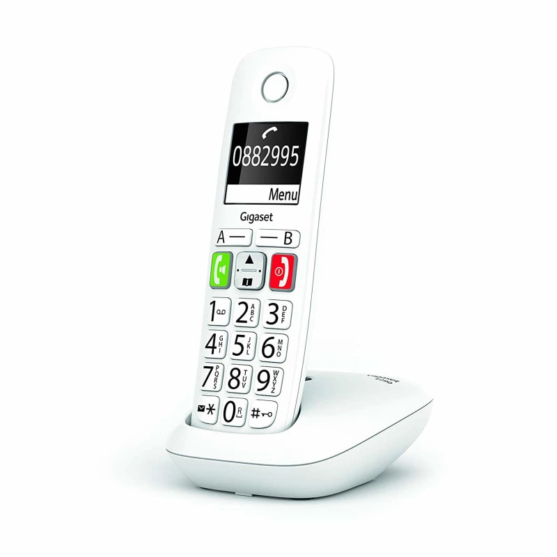 Gigaset E290 bezdrôtový DECT telefón biely