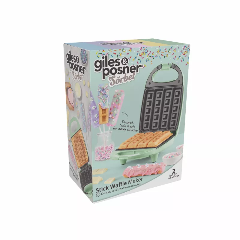 Giles & Posner EK5419NGSGRVDE vaflovač na vafle na špajli