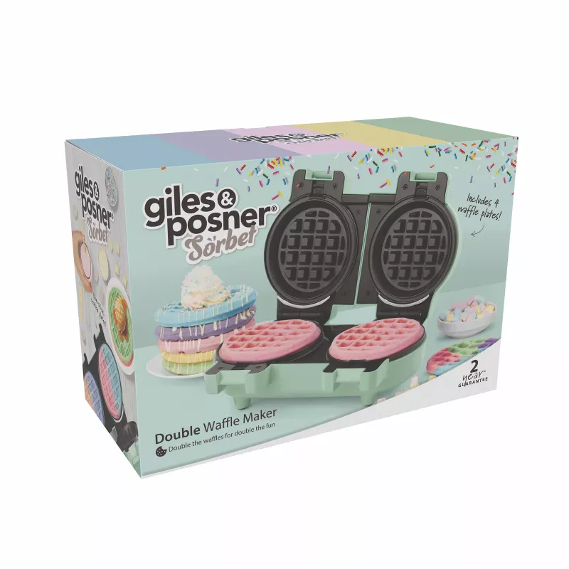Giles & Posner EK5922GSGRVDE dvojitý vaflovač