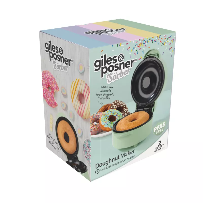 Giles & Posner EK6549GSGRVDE prístroj na šišky - sivý, 700W, 6 šišiek