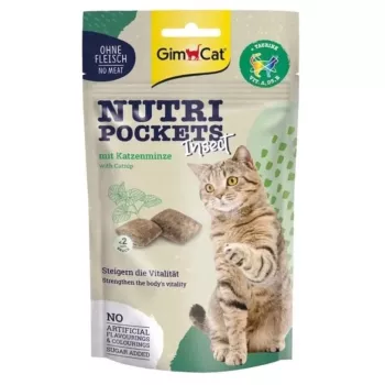 GimCat Nutri Pockets hmyz s kocúrnikom 60 g