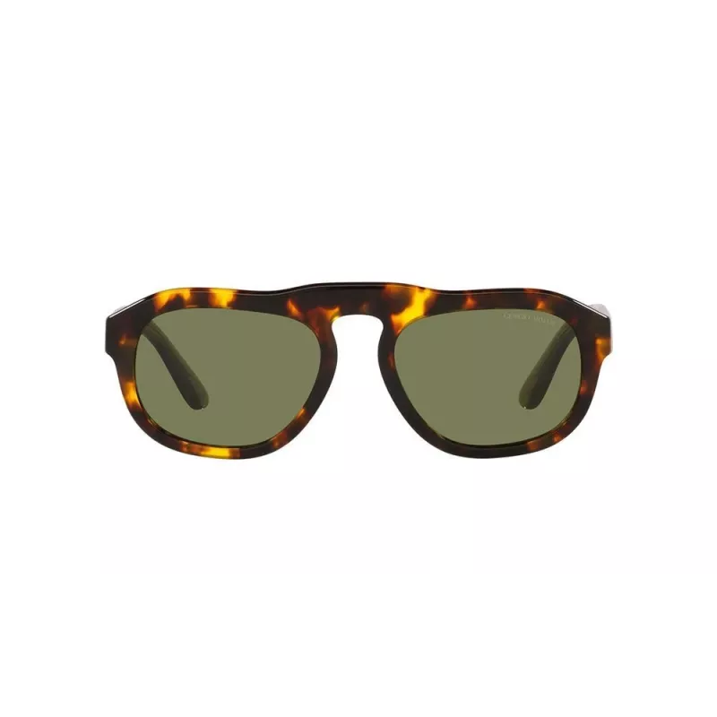 GIORGIO ARMANI AR8173-50922A pánske hranaté slnečné okuliare matná čierna sivý gradient 52 mm