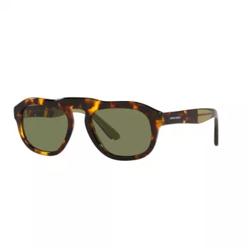 GIORGIO ARMANI AR8173-50922A pánske hranaté slnečné okuliare matná čierna sivý gradient 52 mm