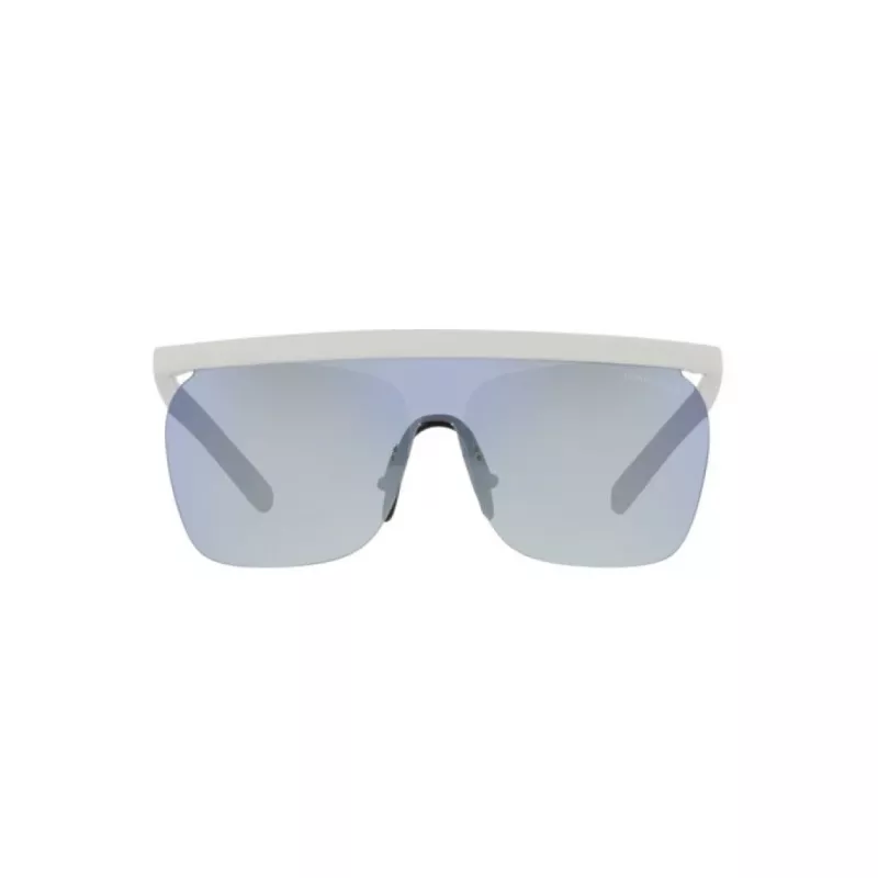 Giorgio Armani pánske slnečné okuliare AR8169-5344D6 hranatý rám transparentná sivá tmavosivá UV400