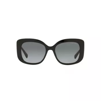 GIORGIO ARMANI slnečné okuliare AR8150-500111 pánske čierny acetátový rám sivé polykarbonátové šošovky 53/18/140 mm