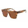 GIORGIO ARMANI slnečné okuliare AR8177-592173 unisex Havana hnedá hranaté acetát 52/20/140 mm