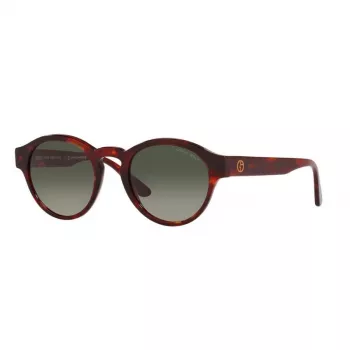 GIORGIO ARMANI dámske slnečné okuliare AR8146-596271 Havana acetát zelený gradient 50/15/145 mm