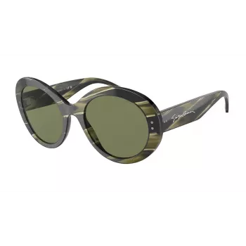 GIORGIO ARMANI dámske slnečné okuliare AR8174-59522A Havana hnedé gradientové 53 mm