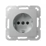 GIRA 445326 SCHUKO zásuvka SH System 55 F Alu