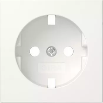 Gira 492027 kryt pre SCHUKO zásuvku, System 55, čisto biely matný