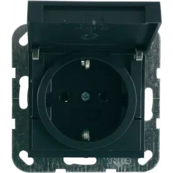GIRA Schuko zásuvkový modul System 55 antracit 045428
