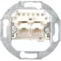 Gira nosný prstenec s centrálnou doskou pre UAE/IAE/ISDN zásuvky, System 55, E2, Event, Esprit, ClassiX, F100, 1-násobný, pod omietku, otvor 50x50 mm, bezhalogénový termoplast 018700