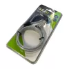 GIZZU 1,8 m Nano Key Lock bezpečnostný kábel s kľúčom - čierny