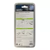 GIZZU 1,8 m Nano Key Lock bezpečnostný kábel s kľúčom - čierny