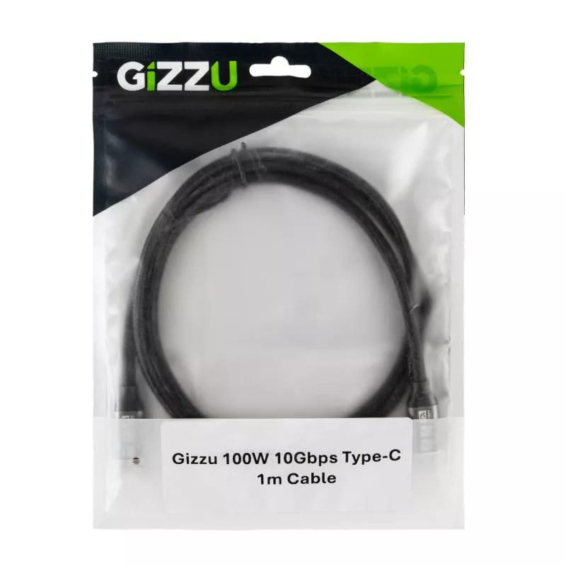 GIZZU 100W 10Gbps USB-C 2m kábel