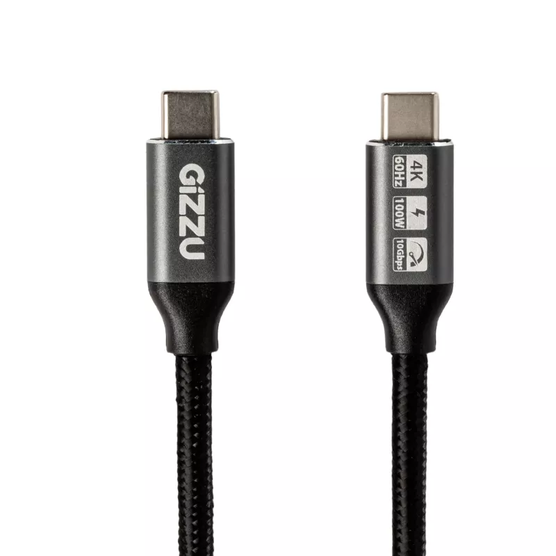 GIZZU 100W 10Gbps USB-C 2m kábel
