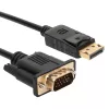 Gizzu 1080P DisplayPort na VGA kábel 1,8 m Poly