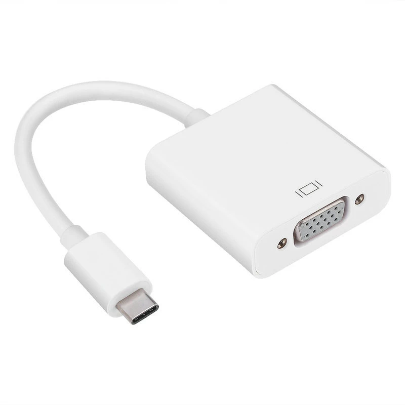 Gizzu 1080P Type-C na VGA adaptér poly