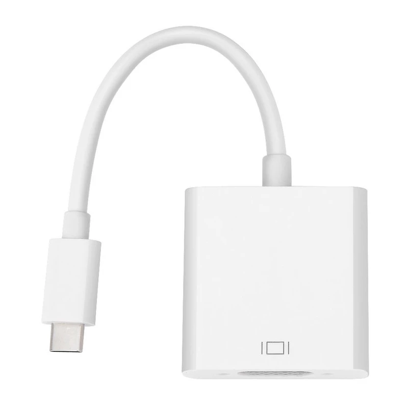 Gizzu 1080P Type-C na VGA adaptér poly