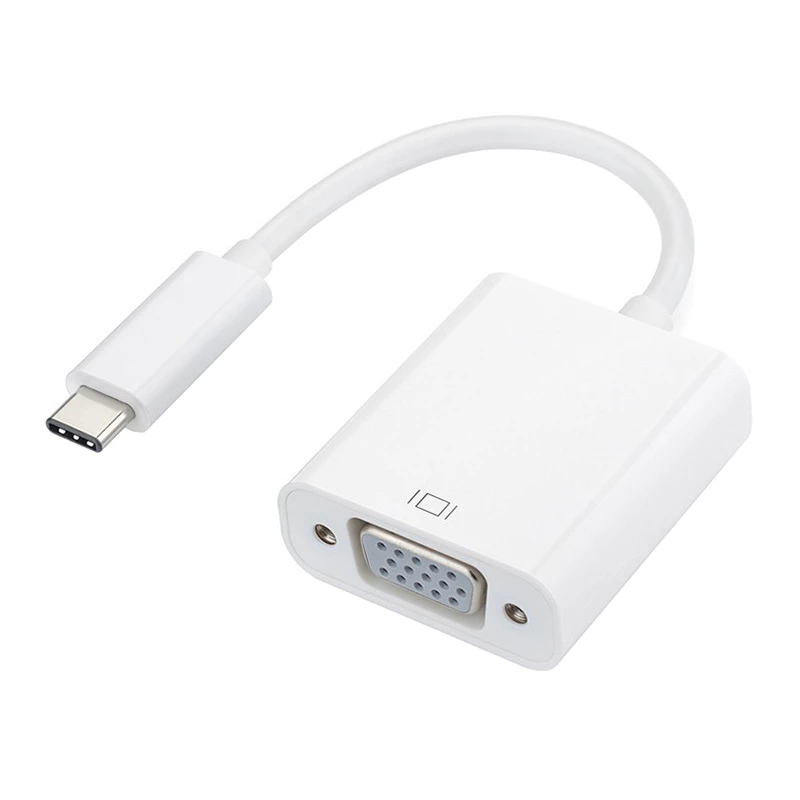 Gizzu 1080P Type-C na VGA adaptér poly