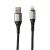 GIZZU 12W USB na Lightning 2m kábel – MFi certifikované rýchle nabíjanie a synchronizácia