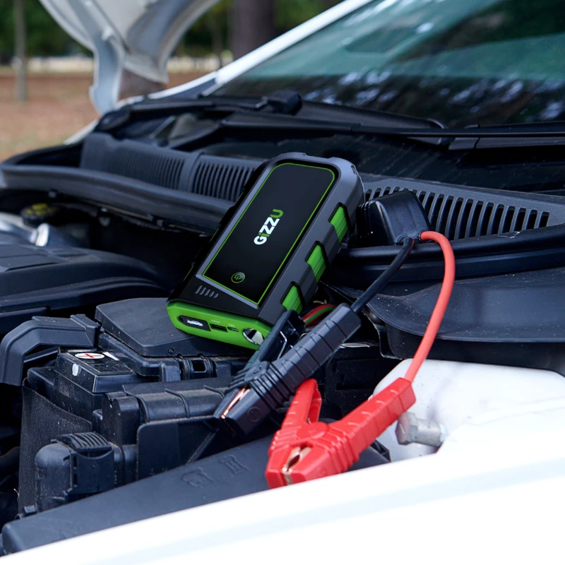 GIZZU 2000A štartovacie zariadenie 16000mAh - čierna