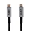 GIZZU 240W 20Gbps USB-C na USB-C kábel 2m čierny