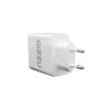 GIZZU 36W USB-C PD & QC3.0 dvojportová nástenná nabíjačka - biela
