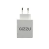 GIZZU 36W USB-C PD & QC3.0 dvojportová nástenná nabíjačka - biela