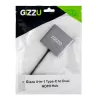 Gizzu 4-in-1 Type-C na dvojitý HDMI hub