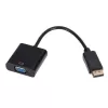 Gizzu 4K DisplayPort na VGA aktívny adaptér poly