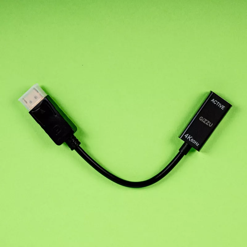 Gizzu 4K60Hz DisplayPort na HDMI aktívny adaptér