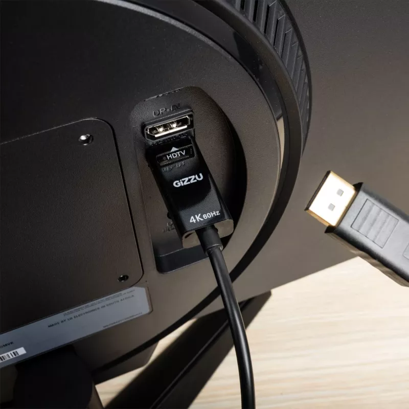 Gizzu 4K60Hz DisplayPort na HDMI aktívny adaptér