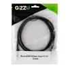 GIZZU 60W 5Gbps USB-C na USB-C kábel 2m čierny