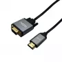 Gizzu Full HD HDMI na VGA kábel (1,8 m) - čierna