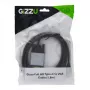 Gizzu Full HD USB-C na VGA adaptérový kábel 1,8 m čierny
