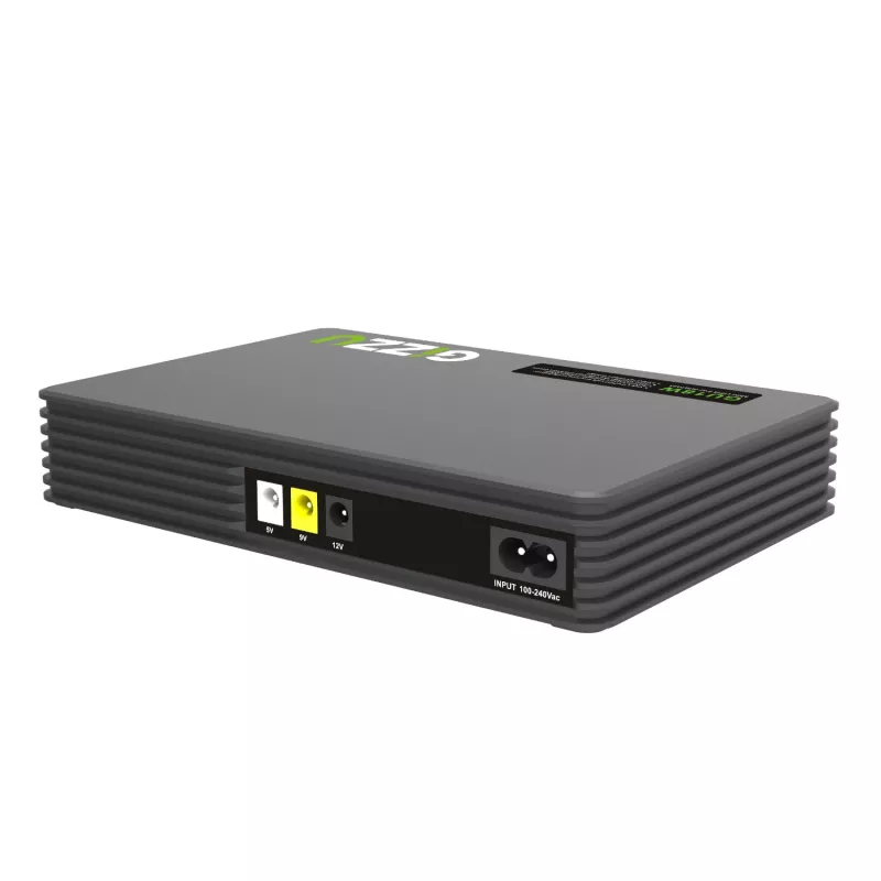 Gizzu SURF Simple 18W 55Wh LiFePO4 MINI DC-UPS - čierna