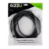 Gizzu USB 3.0 aktívny predlžovací kábel 5m - čierny