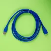 Gizzu USB 3.0 predlžovací kábel 2m – 5Gbps, konektor samec na konektor samica, čierny