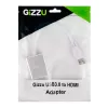 Gizzu USB 3.0 na HDMI adaptér - Full HD 1080p video výstup, čierny