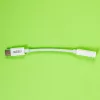 Gizzu USB Type-C na 3,5 mm AUX audio adaptér - biela