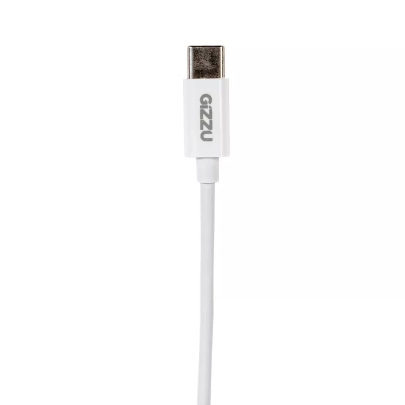 Gizzu USB Type-C na 3,5 mm AUX audio adaptér - biela